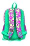 Kids Four Compartment Pink Water Green Avocado Patterned Primary School Bag 23709 - 4