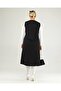 Women's Long Sleeveless Zippered Vest with Leather Pockets Ottoman Black - 7