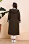 Women's Large Size Hijab Full Length Sports Trencoat - 8