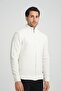 Fishing Collar Zippered Knitwear Cardigan (E22-5714) - 4