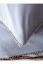 Chenille Knitwear Blanket and Duvet Cover Set Double Size Mona Lila - 3