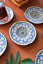 Roys Fulya Porcelain Tea Plate Set 12 cm 6 Pieces - 7