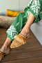 Dollya Women's Nude Legged Straw Slippers - 3
