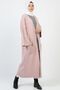 Women's Powder Winter Kimono Sleeve Pocket V-Neck Cardigan 4100 - 2