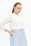 24019 Korean Style Sweat Shirt Combination Dress - 6