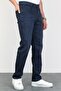 Men's Navy Blue Regular Fit Relaxed Cut Stretchy Lycra Denim Jeans Jeans Pants Hlthe003005 - 2