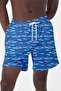 Men's Pool Sea Patterned Shorts 029 Blue