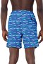 Men's Pool Sea Patterned Shorts 029 Blue - 4