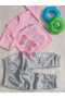Best Friend Embroidered Baby Girl Set 100% Cotton - 3