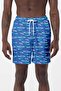 Men's Pool Sea Patterned Shorts 029 Blue - 2