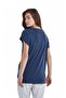 Women's V-Neck T-Shirt-60400-Navy Blue - 5