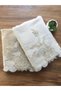 Violet French Guipure Velvet Towel Set of 2 Cream&Capp 50X90