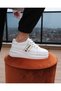 Kadın Deri Sneaker Beyaz - 3