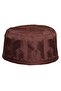 Takke, Embroidered Takke, Foldable Takke, Topbaş Takke, Brown Takke, (T134)