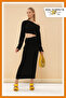 Low Shoulder Cut-Out Detailed Dress TEKS-00040