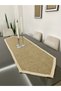 Lace Embroidered Jute Runner 40x140 cm (made in custom size)