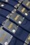 Men's Set of 12 Navy Blue Bamboo Winter Socks Seamless Socks 14600 - 3