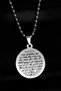 Blessing Prayer Ant Prayer Men's Steel Ball Chain Necklace for Lover - Spouse - Mother - Father - 3