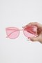 NEW SEASON PINK CAT MODEL TREND WOMEN'S SUNGLASSES - 4