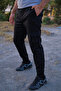 Black Jogger - Cargo Pocket Trousers