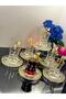 12 Piece Gilded Tea Set for 6 People