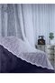 Ice Fracture Iron Don't Want New Generation Tulle Curtain 1x2.5 Normal Pleat - 5