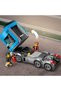 City Sport Car Vehicle Transporter Truck 60408 - 4 Vehicles Inside for Children 7 Years and Older - 8