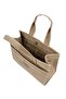 Waxed Canvas Shoulder Bag - With Cookie Washing Effect Strap - 3