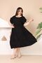 Women's Large Size Sleeveless Summer Dress - 8