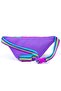 Purple Pink Dog Patterned Children's Waist Bag - 11525 - 3
