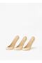 Solid No Show Socks - Set of 3
