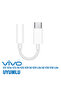 Tyep-C Earphone Converter for Vivo V21 V23 V25 V29 5g V29 Lite V30 Lite Compatible Converter Type-C Aux