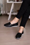 Daily Soft Women's Skin Perforated Drawstring Ballerina Shoes