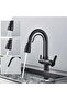 Purified Spiral Kitchen Sink Faucet Black Functional 2 Modes - 4