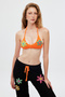 Çiçek Örgülü Kuruma Bikini Üstü - 3