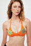 Çiçek Örgülü Kuruma Bikini Üstü - 4