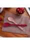 20 cm Set of 2 Heat Resistant Silicone Spoons Dark Powder Pink - 2
