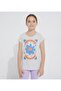 Kids Brown Graphic Round Neck Short Sleeve T-Shirt