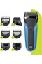 Series 3, 3 Flexible Blades, NiMH battery, 3 Pressure Sensitive element, 5 combs -310BT