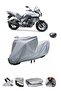 Ultra thick motorcycle cover compatible with Kawasaki Versys 1000 SE rear Bag .