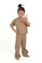 Butterfly Patterned Children's Pajama Set