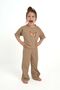 Butterfly Patterned Children's Pajama Set - 4