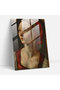 Portrait of Young Woman Raffaello Glass Print, Raffaello Sanzio, Glass Print