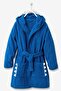 Hooded Girl-Boy Children's Bathrobe Cotton-Shark - 3
