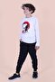 Atatürk-Signature Printed Crescent and Star Patterned Long Sleeve Unisexs Suit - 5