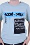 Boom Text Printed Capri Boy's Under-Top Mint Green Suit - 6