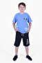 Iba Zone Text Printed Boy's Summer Suit - 2