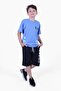 Iba Zone Text Printed Boy's Summer Suit - 5