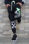3-Piece Combination, Printed, Boys' Collection T-Shirt, Capri, Sweatpants - 2