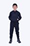 3-Piece 96-x-plain Hooded, Top and Bottom Boys Tracksuit Set - 2